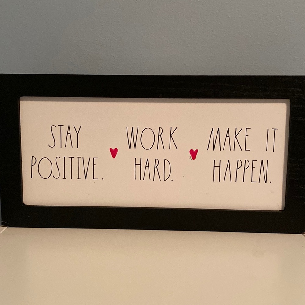 🆕 Rae Dunn Motivational Sign ❤️